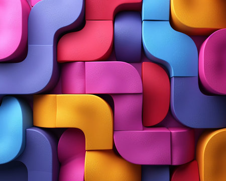 Abstract beautiful color textured background 3D render, illustration for banner, presentation, visual design. Generated by AI.の素材