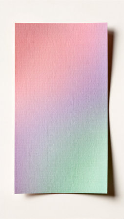 Soft hues blend seamlessly on textured paper, evoking a serene and artistic vibe.の素材