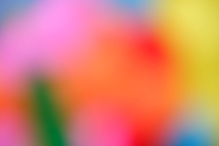 Soft hues swirl together to create a captivating and cheerful backdrop.
