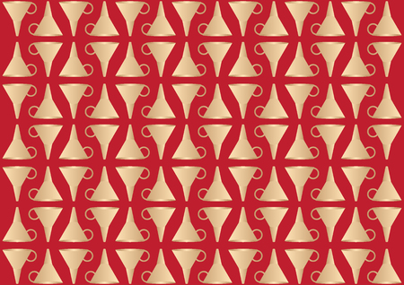 Geometric vector background. Funnel pattern. Drinks, wine, cuisineのイラスト素材