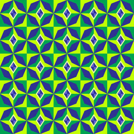 Colorful tile Seamless Geometric background pattern. Vector illustrationのイラスト素材