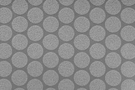 Dark Gray textured vinyl background. Dot pattern. Full frameの写真素材