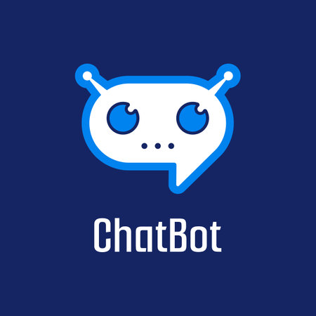 Robot Chat Bot icon symbol for support service concept. Vector illustrationのイラスト素材
