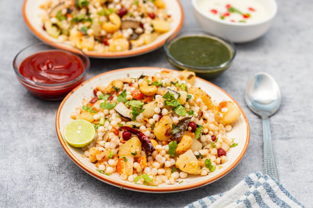 Sabudana khichdi is a light, flavorful dish made with soaked tapioca pearls, peanuts, mild spices,...