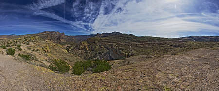 Beautiful Apache trail in Arizona, USAの写真素材