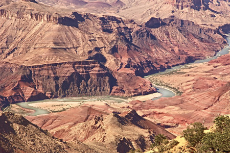 Colorado River in Grand Canyon National Park Arizona, USA
