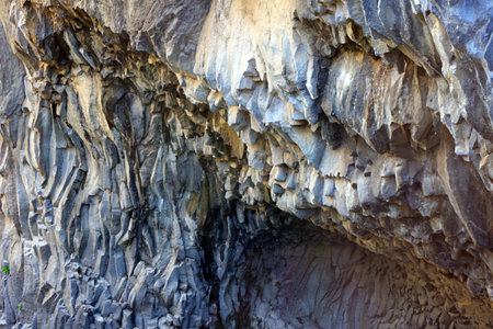 Alcantara  unusual shapes of lava