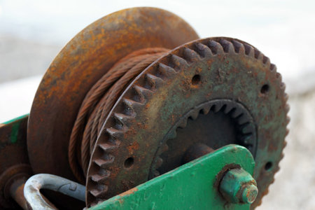 Winch for boats