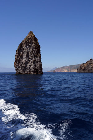 Islets and faraglioni of the Aeolian islands