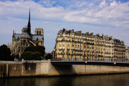Notre-Dame Cathedralの写真素材