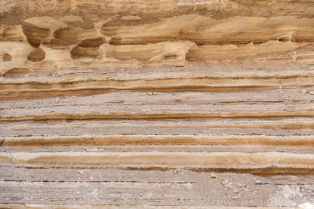 Beautiful mountains with colorful sandの写真素材