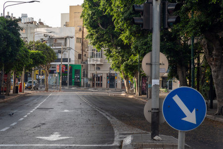 Empty streets during Coronavirus quarantine