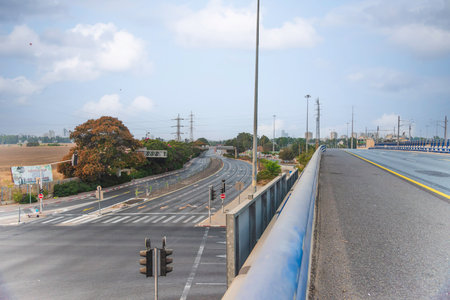 endless road no people no cars. Copy Space Conceptの写真素材