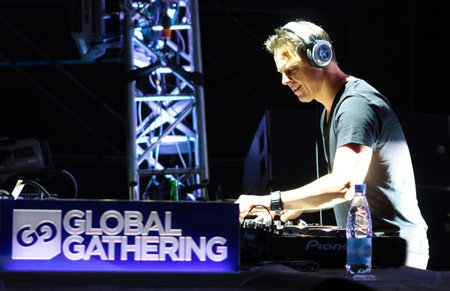 MINSK, BELARUS - JULY 6  Markus Schulz at the Global Gathering Festival on July 6, 2013 in Minsk