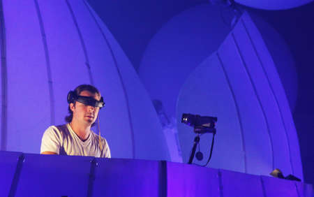 KIEV, UKRAINE - MAY 5  Sensation Innerspace show  ID T  at the NEC on May 5, 2012 in Kiev, Ukraineのeditorial素材