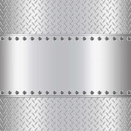 Metal background design with rectangle-2の写真素材