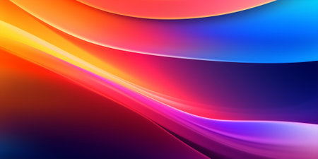abstract colorful gradient background for design as banner, ads, presentationの素材