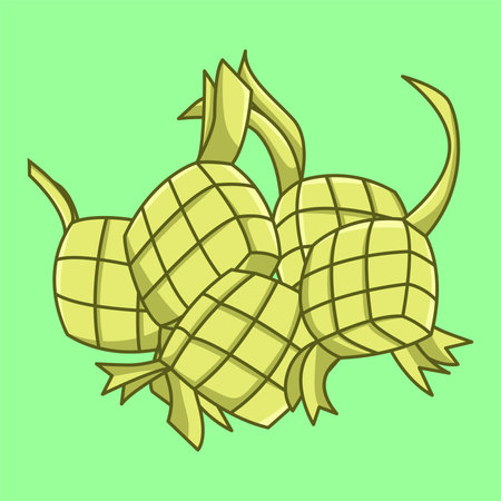 Pineapples icon. Vector illustration of pineapples.のイラスト素材