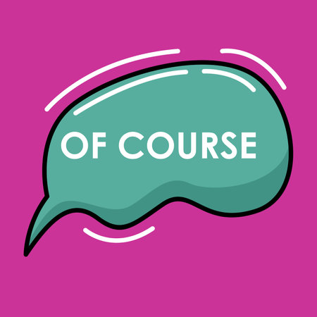 Handwriting text writing Off Course. Concept meaning Lecture or seminar that is transmitted over the Web.のイラスト素材