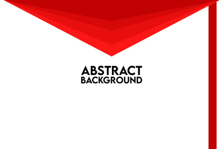 Abstract red background with place for your text. Vector Illustration.のイラスト素材