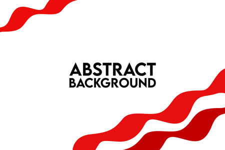 Abstract background with red and white stripes. Vector illustration for design.のイラスト素材