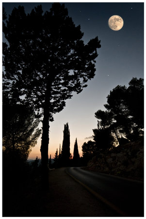 moonrise 2の写真素材