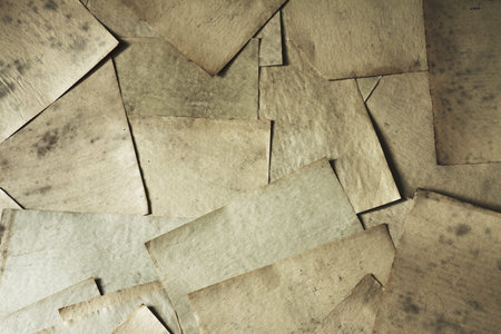 stack of old papers