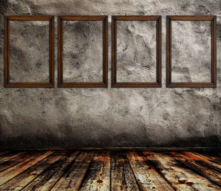 old exhibition roomの写真素材