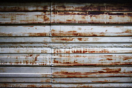 rusty metallic background 