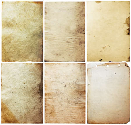 old papers set  の写真素材