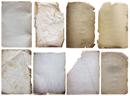 old papers set  の写真素材