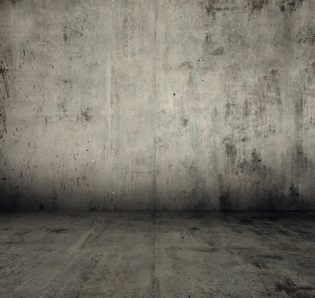 grunge metallic interior