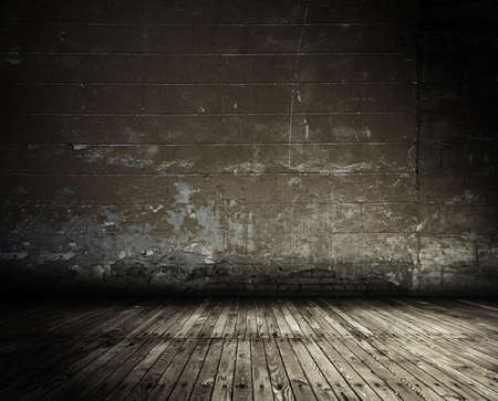 old grunge interior, vintage backgroundの写真素材