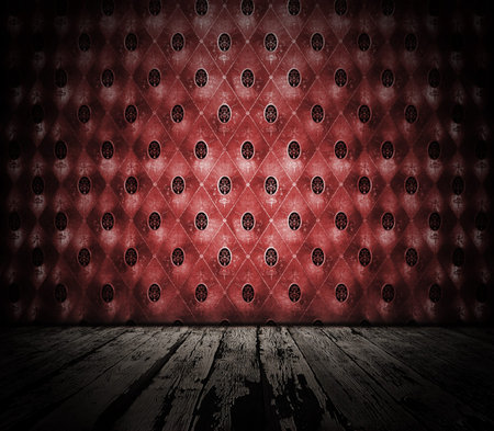 old red roomの写真素材