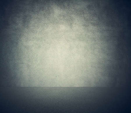 old grunge room with concrete wall, urban backgroundの写真素材