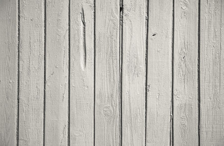 black and white wooden background, old gray wall