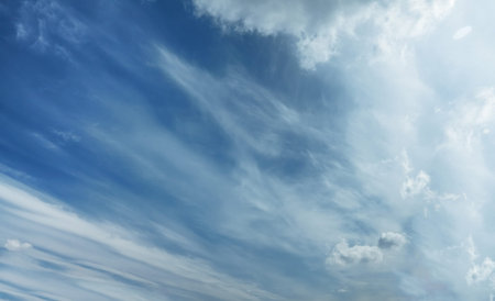beautiful clouds, blue skycape