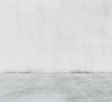 empty room with concrete wall, grey backgroundの写真素材