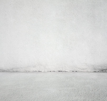 empty room with concrete wall, grey background