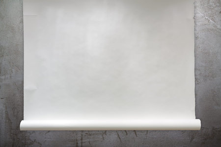 concrete wall and paper background の写真素材