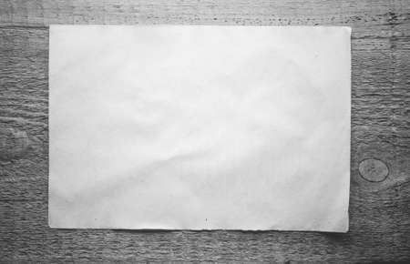 old vintage paper on wood texture, grayの写真素材