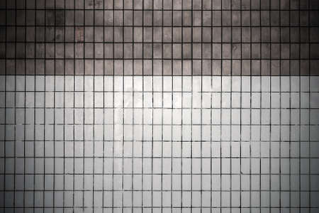 old dirty tile wall textureの写真素材