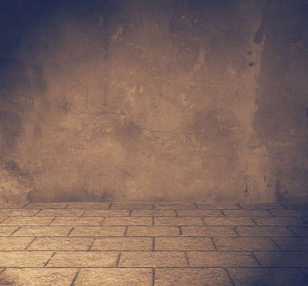 old dirty interior, retro filteredの写真素材