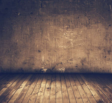 old grunge interior, retro filteredの写真素材