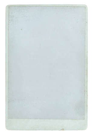 vintage cabinet photograph isolated on white background with clipping pathの写真素材