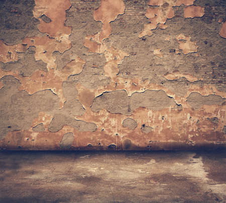 old grunge interior, retro filteredの写真素材