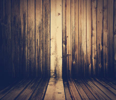 old wooden interior, retro filtered,の写真素材