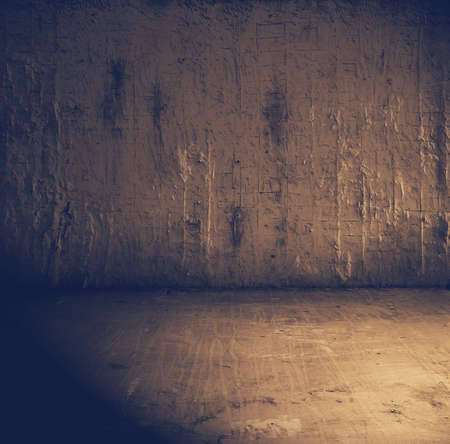 old grungy interior, retro filtered,の写真素材