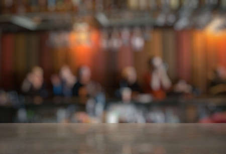 bar in a night clubの写真素材