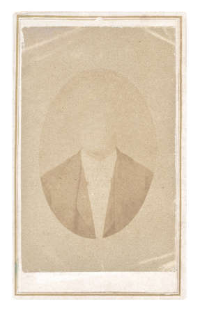 vintage cabinet photograph isolated on white backgroundの写真素材